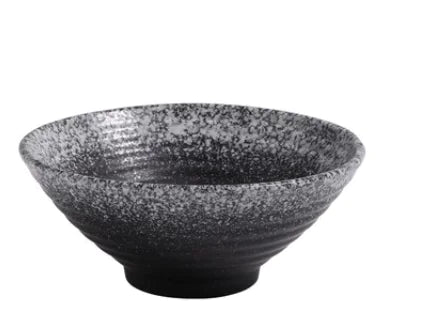Japanese Ceramic Bowls Set for Ramen, Rice, and Soup