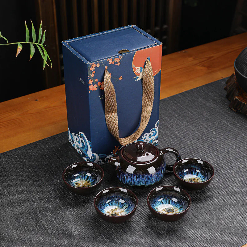 Ceramic Tea Set – Xishi & Antique Pot Styles | Elegant Gift Box