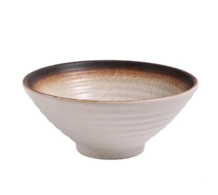 Japanese Ceramic Bowls Set for Ramen, Rice, and Soup
