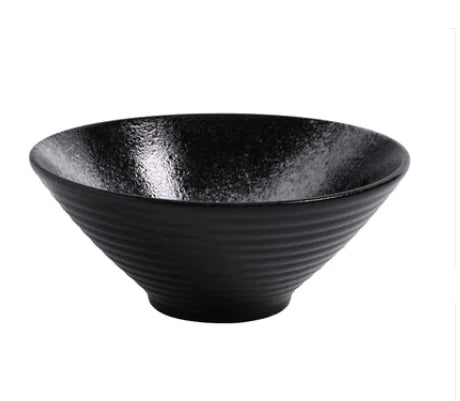 Japanese Ceramic Bowls Set for Ramen, Rice, and Soup