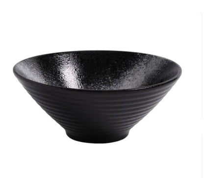 Japanese Ceramic Bowls Set for Ramen, Rice, and Soup